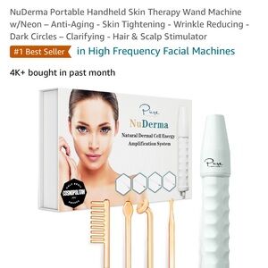 Nuderma high frequency wand